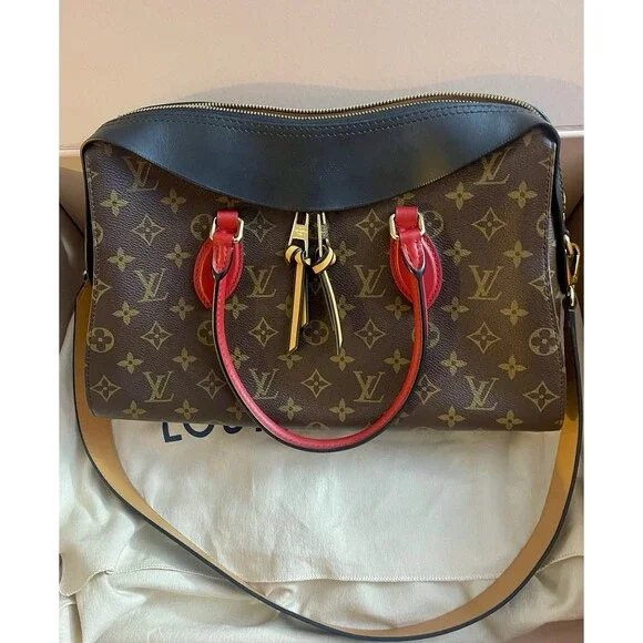 LOUIS VUITTON Tuileries Handbag Monogram canvas Brown Excellent Condition!!! - Picture 2 of 8